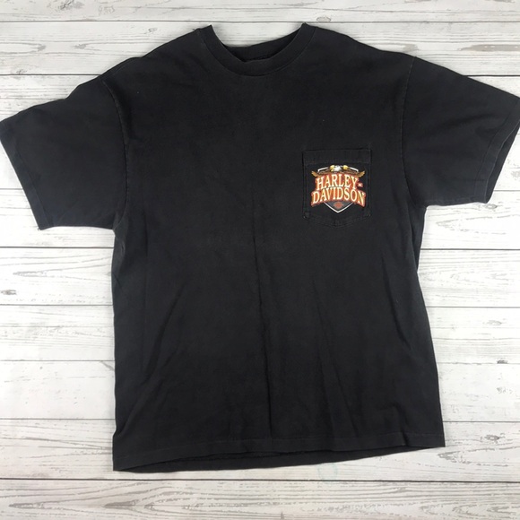 Harley-Davidson Other - Harley Davidson Vintage New York Graphic T-shirt L